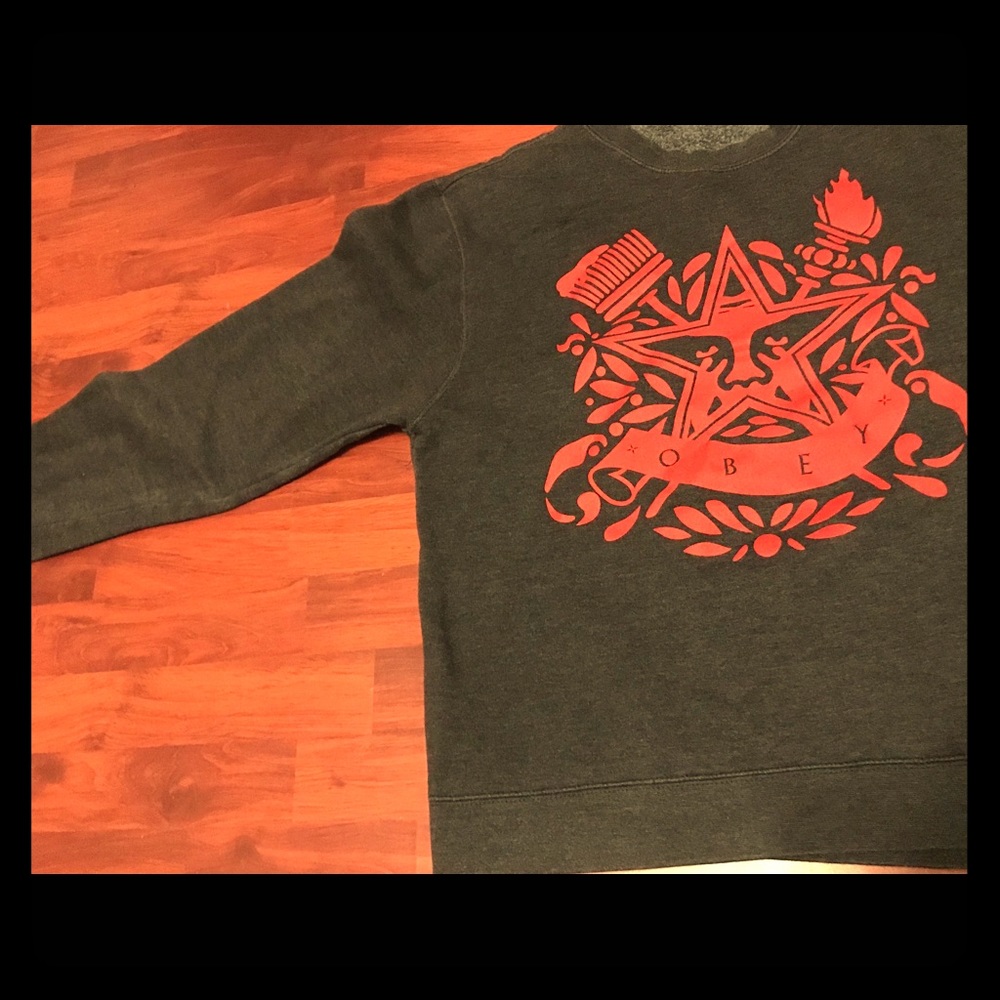 🔥 Obey Pullover Limited Edition Sweatshirt Size S